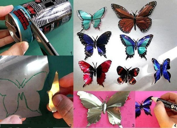 Как сделать бабочку своими руками — пошаговая инструкция как и из чего изготовить бабочку (95 фото)