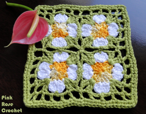 Quadradinho de Croche Crochet Granny Squares (510x400, 494Kb)