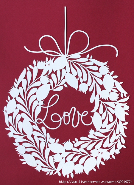 wreath papercut (450x620, 261Kb)