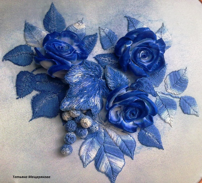 Как вышивать розы из лент. Роскошные розы, вышивка лентами идеи и мастер класс