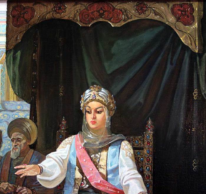 Татарская принцесса Сююмбике. Сююмбике царица Казанская.
