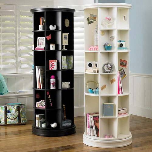 Black-and-White-Revolving-Bookcase-Design (500x500, 175Kb)