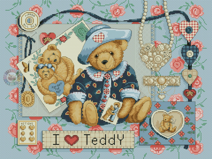 I Love Teddy (700x525, 661Kb)