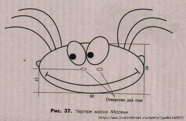 Масяня амигуруми схема