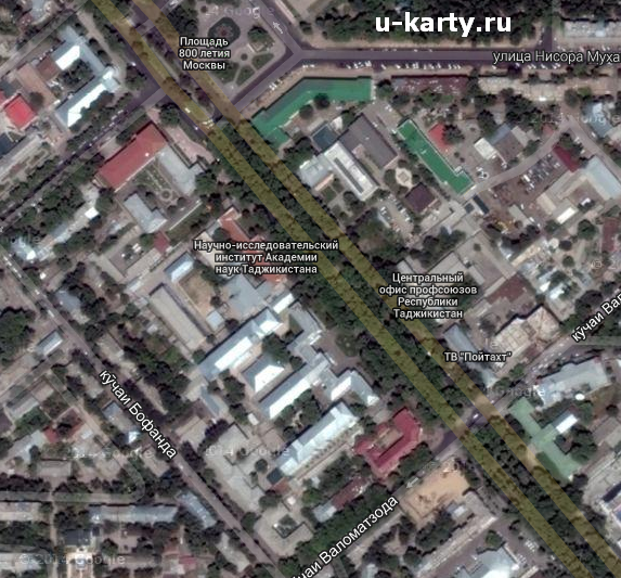 Карта со спутника таджикистан вахдат - 83 фото