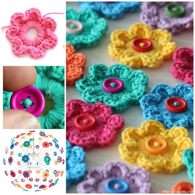 DIY-Crochet-Button-Floral-Wall-Art02 (640x640, 243Kb)