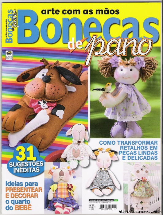 00 Revista Bonecas de Pano (531x700, 384Kb)