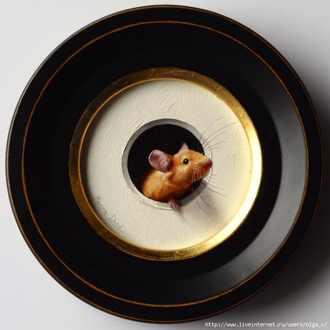 Marina Dieul_Petite souris 173_Oil_4diam_web (650x650, 144Kb)