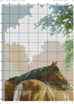  Horses by a stream-002 (494x700, 451Kb)