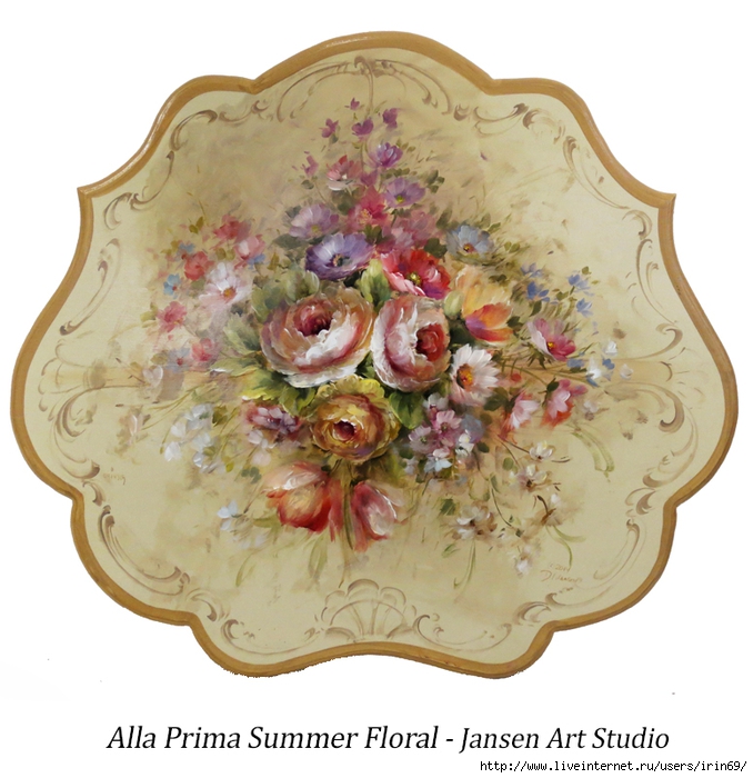 42 Alla Prima Summer Floral (678x700, 287Kb)