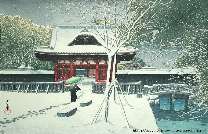 Snow at Shiba Park (681x440, 299Kb)