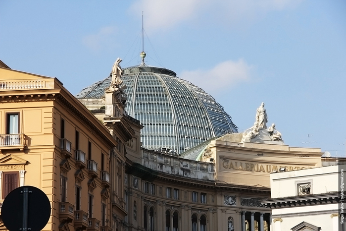 Галерея Умберто Galleria Umberto торговый пассаж со стеклянной крышей20 (700x466, 304Kb)