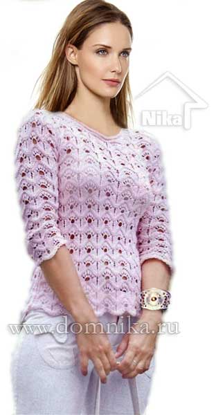 rozovyj-vjazanyj-pulover-spicami (312x600, 22Kb)