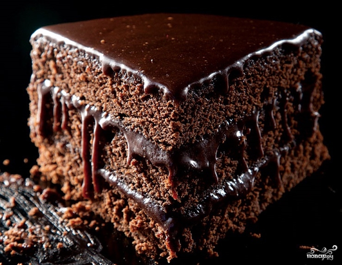 Торт «Наполеон» с шоколадным заварным кремом рецепт – Русская кухня: Выпечка и десерты. «Еда»