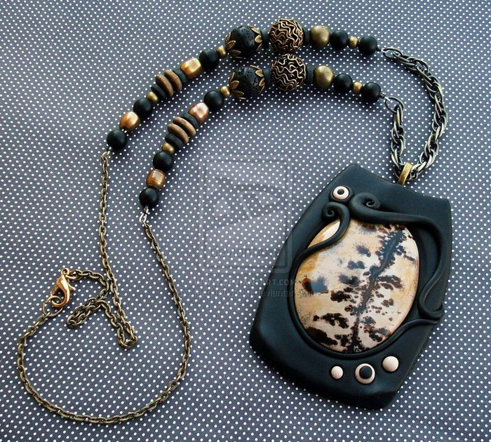 chohua_jasper_necklace_with_polymer_clay_and_beads_by_mandarinmoon-d4qzdrp (700x630, 678Kb)