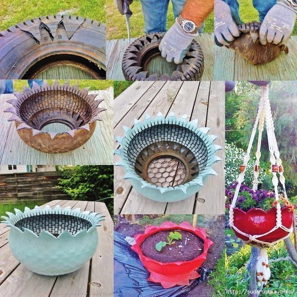 9recycled-tie-flower-planter (604x604, 351Kb)