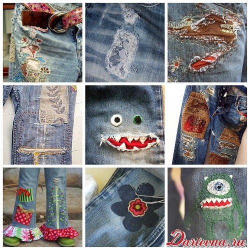 Вышивка на джинсах, лучшие идеи от нашего ателье ☎️ () 