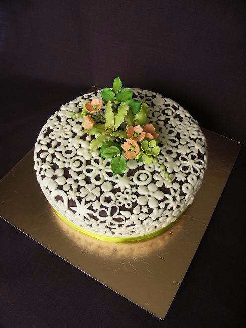 Шоколадно-марципановый торт«Единорог»