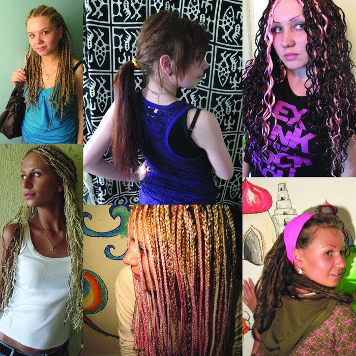 Наращивание волос и плетение афрокосичек
