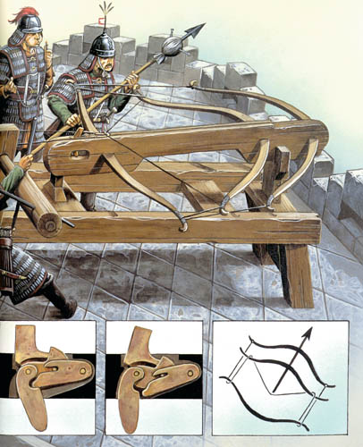 Римская метательная машина 5