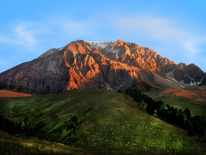 Кавказские горы фото