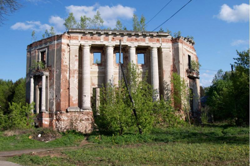 Карта усадьба петровское алабино