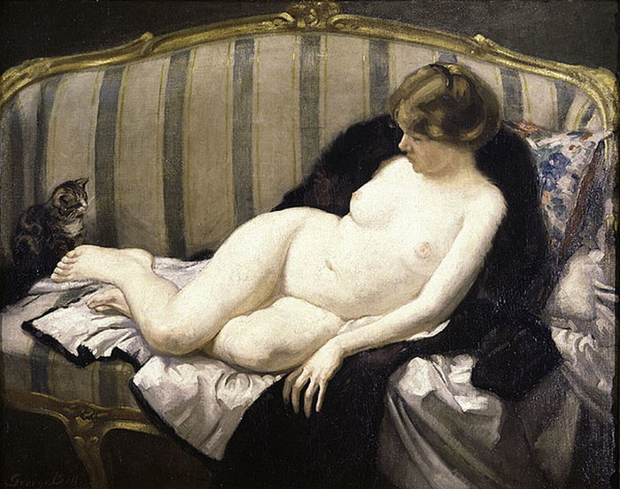 Edwardian nude George Bell (700x552, 128Kb)