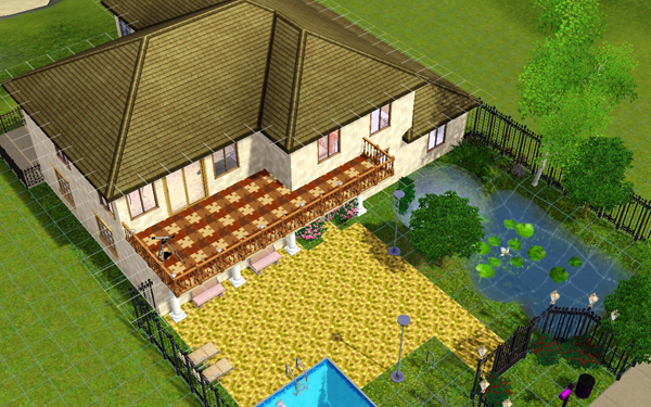 Дизайн домов sims 3