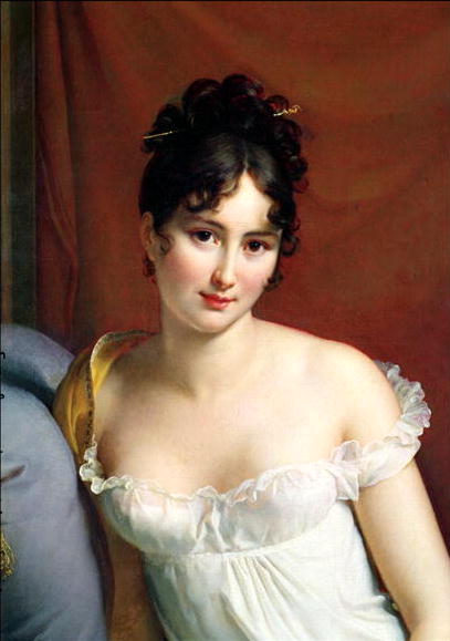 Portrait of Madame Recamier (407x579, 31Kb)