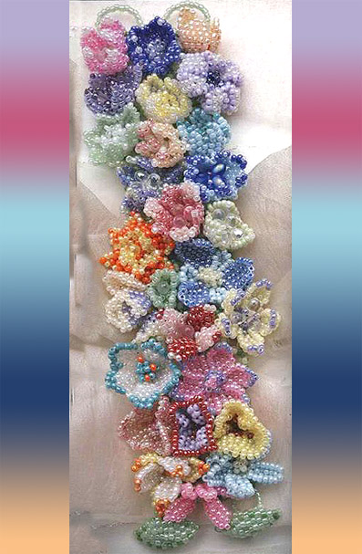 Схемы цветов для плетения из бисера -