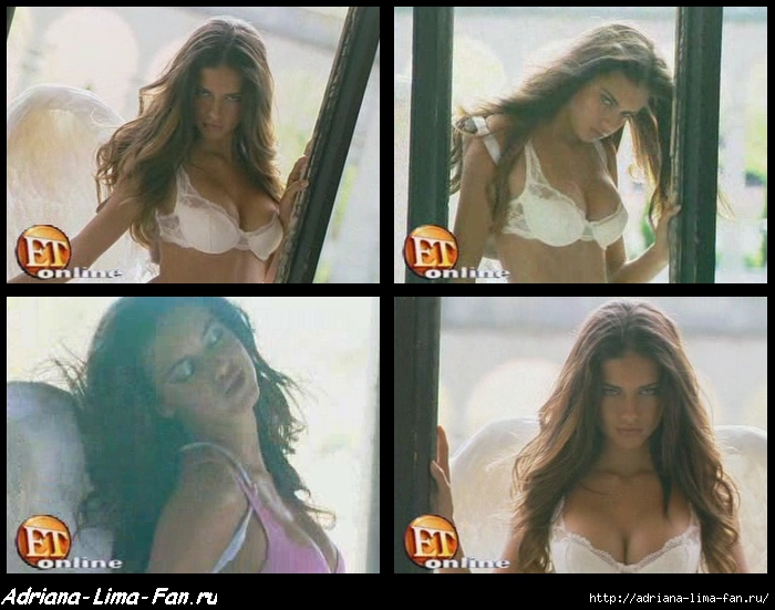 Adriana Lima - Making of Victoria's Secret Angels Catalog (700x551, 220 Kb)