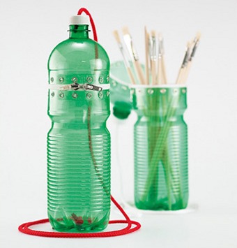 Плетем корзины из пластиковых бутылок своими руками в мастер-классе для начинающих