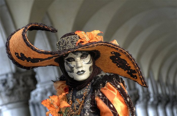 意大利威尼斯狂欢节面具