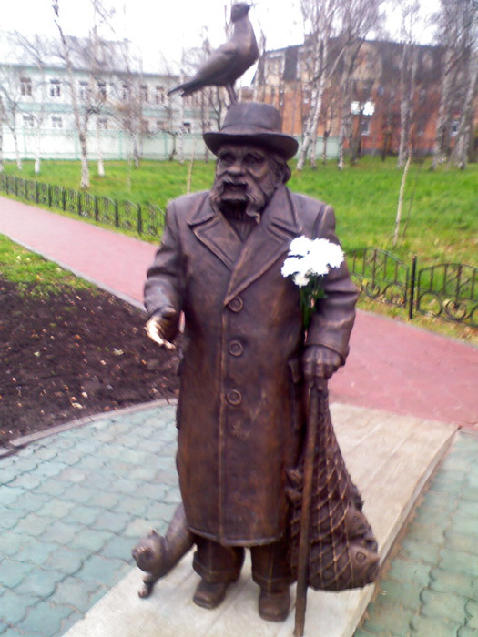 Памятник писахову в архангельске