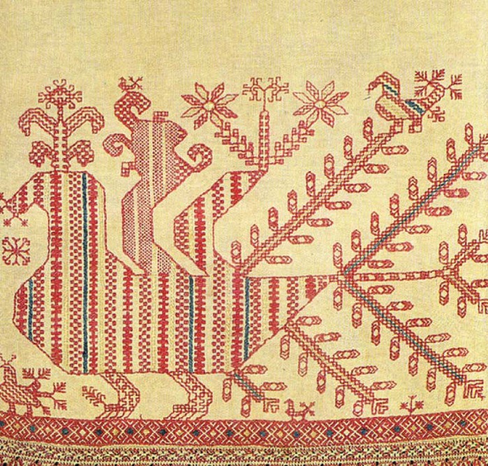 Русская вышивка рисунок
