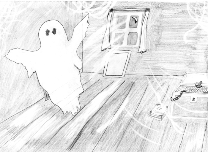 Как нарисовать ghost