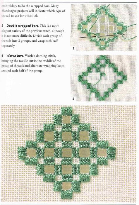 Хардангер схемы для вышивки салфетки
