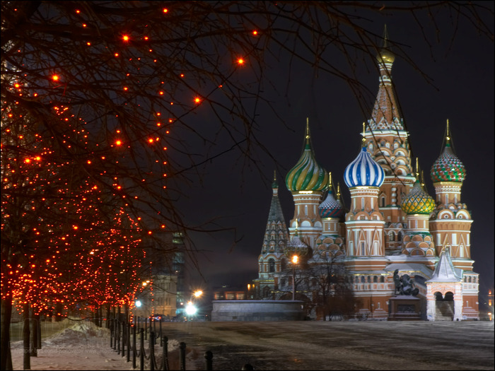 Фотографии вечерней москвы