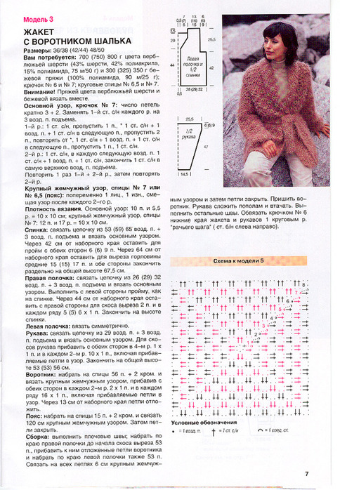 Спицами жакет с воротником шалька спицами схемы с описаниями