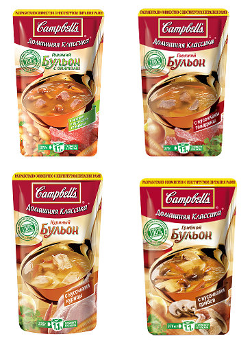 Бульон campbell's домашняя классика