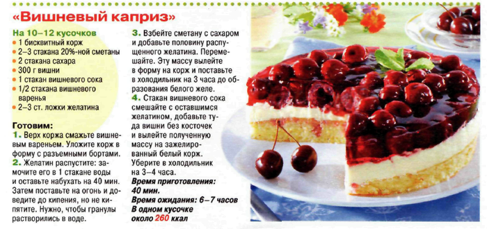 Рецепт на торт бисквитный описание