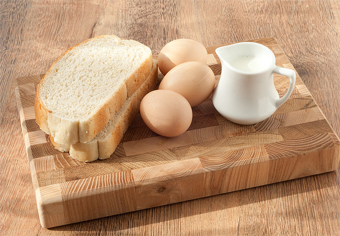 Тесто без яиц для завтрака