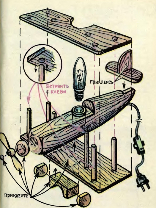 Схемы из журнала юный техник