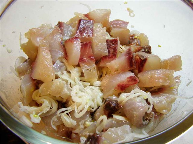 Маринованный пеленгас кусочками рецепты с фото