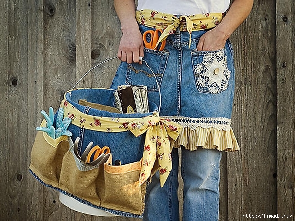 Garden-Aprong-and-Tool-Caddy-Made-from-Old-Denim-Jeans (607x455, 307Kb)