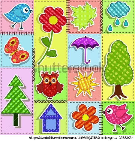 stock-vector-patchwork-with-birds-and-birdhouses-baby-seamless-background-109992380 (450x470, 224Kb)