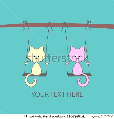stock-vector-cute-vector-card-with-two-little-kittens-on-swings-110045114 (450x470, 58Kb)
