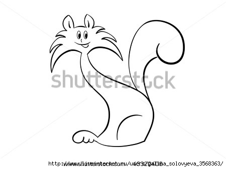 stock-vector-vector-cat-silhouette-isolated-on-white-43320406 (450x338, 42Kb)