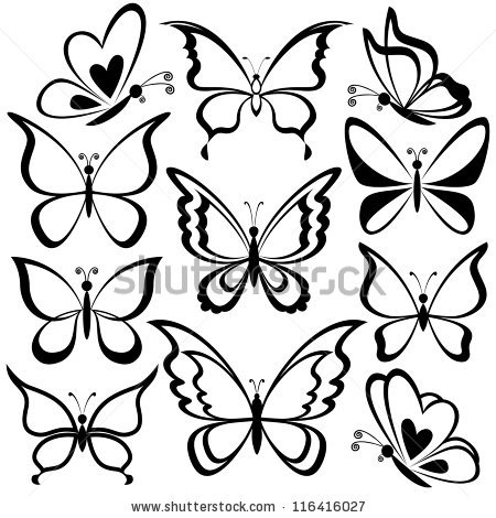 stock-vector-various-butterflies-black-contours-on-white-background-vector-116416027 (450x470, 130Kb)