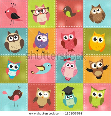 stock-photo-patchwork-background-with-owls-raster-version-123106594 (450x470, 216Kb)